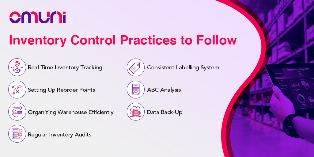 inventory control practices to follow